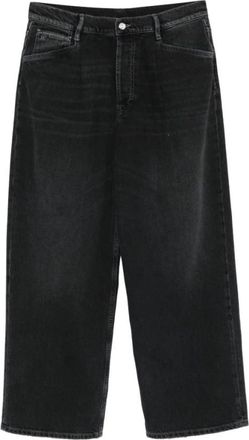 Nine In The Morning Tito Logo-Patch Jeans - Heren - Loose Fit Jeans - Zwart - W34 - Katoen - Jeans