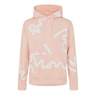 Money Clothing Heren Signature Hoodie (Roze)