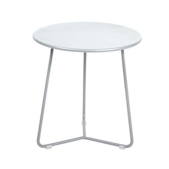 Fermob Cocotte Beistelltisch / Hocker, &Oslash; 34 cm x H 36 cm, baumwollweiss