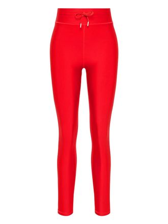 The Upside Oxford 25 In drawstring leggings - Red