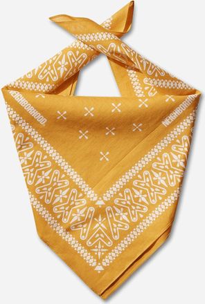 Neighborhood Cross Pattern Bandana Yellow