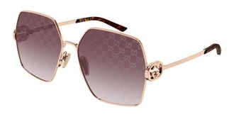Gucci GG2163S 004 Womens Sunglasses Size 61 - Free RX Lenses - Free RX Lenses