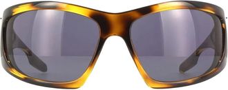 Givenchy Occhiali da sole oversize - Marrone