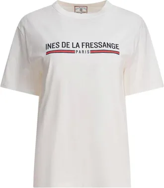 Ines De La Fressange Mujer, Camisetas, Blanco, Talla: S