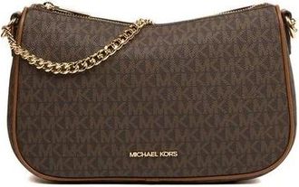 Michael Kors Bolso bandolera convertible mediano Carmela con logo Signature - Bags - Mujer - Marr&oacute;n - ONE SIZE