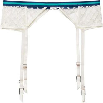 Fleur du Mal Reggicalze Match Point - Bianco