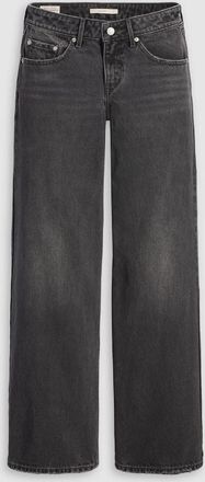 Levi's Womens Levis Low Rise Wide Leg Jeans in Wish Me Luck - Black - Size 32W/30L