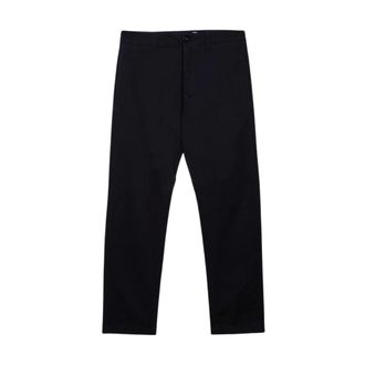 Department Five Department Five - Relaxed Fit Cargo Chino Broek - Heren - Broeken - Blauw - Maat: W32 Katoen