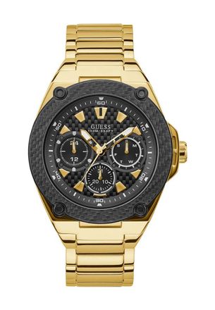 Guess W1305G2 Mens Legacy Watch - Gold - One Size