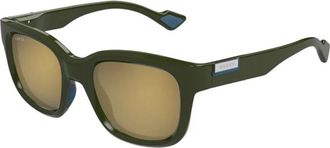 Gucci Authentieke Stijlvolle Brillen- Premium Kwaliteit! - Heren - Zonnebrillen - Groen - 53 MM - Accessoires