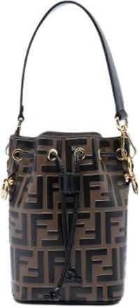Fendi Pre-owned Mon Tresor Bucket Bag - Pre-owned - Mujer - Marr&oacute;n - ONE SIZE