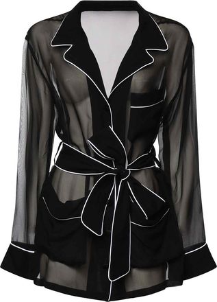 Dolce & Gabbana Chiffon Vanity Shirt