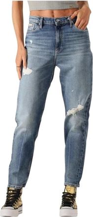 Calvin Klein Mom Jean - Dames - Jeans - Blauw - Maat: W30 L28