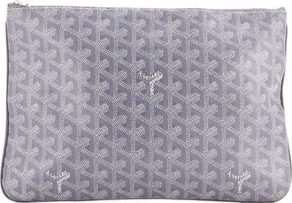 Goyard Senat Zip Pouch Coated Canvas MM
