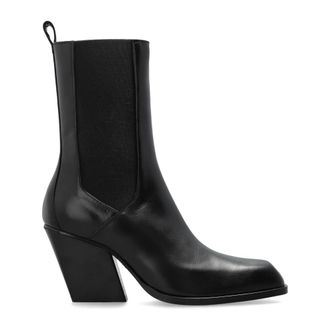 Yuzefi Botines Chelsea de tac&oacute;n Delavar - Shoes - Mujer - Negro - 41 EU