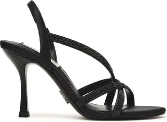 Steve Madden Nexus Sandal BLACK SATIN