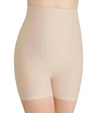 TC Fine Intimates Medium Control High-Waist Short Panty In Nude