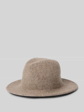 Loevenich Hut aus Woll-Mix Modell Fedora in Taupe, Größe 1