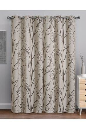 VCNY Home Kingdom Branch Blackout Curtain Panel - Brown at Nordstrom Rack