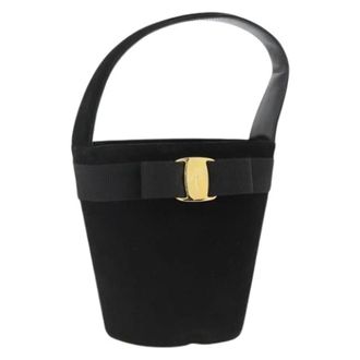 Ferragamo Bolso bombonera Pre-owned - Pre-owned - Mujer - Negro - ONE SIZE