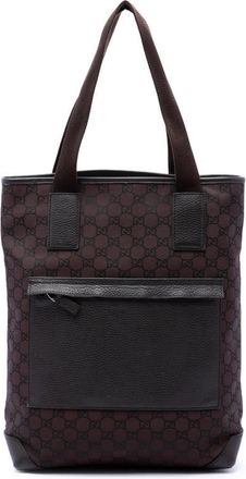 Gucci Pre-owned Gucci GG Nylon Tote Ladies IKJUDLW4IW3VZ81H