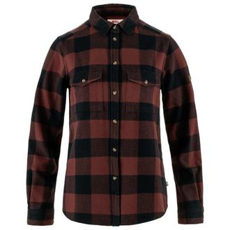 Fj&auml;llr&auml;ven &Ouml;vik Heavy Flannel Shirt Hemd f&uuml;r Damen | braun
