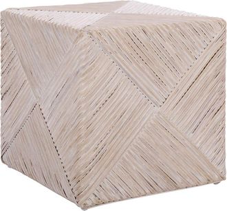 Safavieh Couture Wynrose Woven Rattan Ottoman