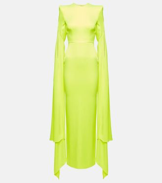 Alex Perry Bennett satin gown