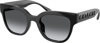 Coach HC8460U CFT88 Polarized 5002T3 Womens Sunglasses Black Size 51