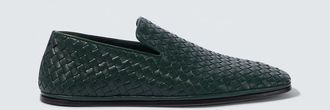 Bottega Veneta Palazzo Intrecciato leather loafers