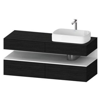 Duravit Qatego Consola Mueble Bajo Lavabo, 2 Extensiones, 2 - Duravit