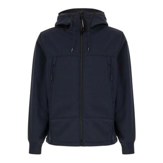 C.P. Company C.p. Company - Nylon jack met capuchon - Heren - Jassen - Blauw - Maat: L Nylon