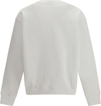 Moschino Mens White Cotton Sweatshirt Clothing