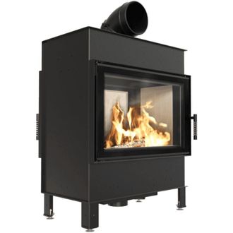 Kratki Kamineinsatz aus Stahl KRATKI LUCY TUNNEL 14 kW &Oslash; 200
