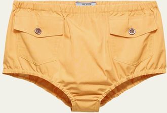 Prada Poplin Shorts