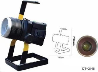 Trade Shop Trade Shop - Faro Da Lavoro Led Ricaricabile Faretto Lampada Portatile 102w Campeggio Dt-2416