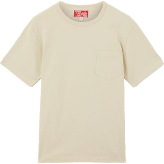 Fortela Tubejp Cotton Chest Pocket T-Shirt in Natural at Nordstrom, Size X-Large