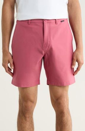 Travis Mathew Hammock Day Shorts in Rose Wine at Nordstrom Rack, Size 32