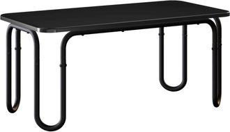 vidaXL Mesa De Centro Negro 79,5 X 40 X 36 Cm Madera De Ingenier&iacute;a Vidaxl