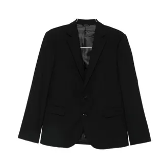 Daniele Alessandrini Blazers, male, Black, Size: XL Blazer