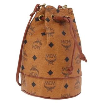 MCM unisex, Pre-owned, Bruin, Maat: ONE Size Leer