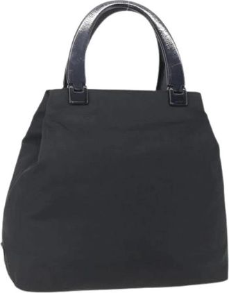 Prada Pre-owned Vintage Nylon Handtas - Dames - Vintage Handtas - Zwart - ONE Size - Nylon - Vintage