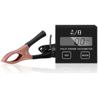OEM Tac&oacute;metro Digital Impermeable Para Motosierras - Rango De Medici&oacute;n De 100 A 30.000 Rpm - Indicador De Horas De Funcionamiento - Para Motores De 2/4 Ti