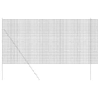 Berkfield Home Modern Welded Wire Fence Grey 1x50 m Steel in Dark Grey
