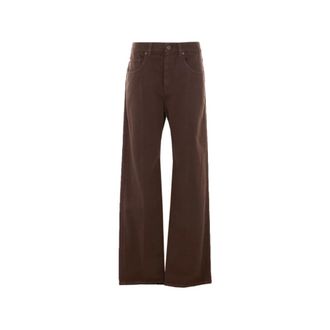 Brunello Cucinelli Mujer, Vaqueros, Marr&oacute;n, Talla: S