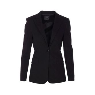 Pinko Pinko - Jassen > Blazers - Dames - Blazers - Zwart - 2XL - Jassen
