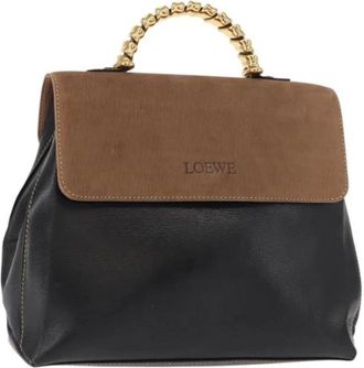 Loewe Pre-owned Handbags, female, Multicolor, Size: ONE SIZE Pre-owned Leather Handbag
