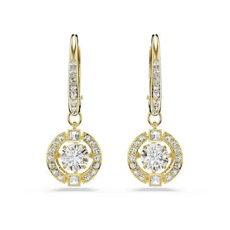 Swarovski Una Angelic Drop Oorbellen - Dames - Oorbellen - Geel - ONE Size - Accessoires