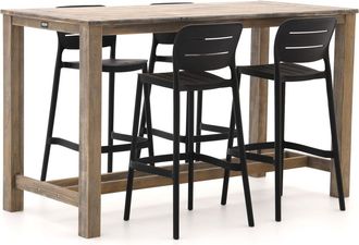 Forza Furniture Forza Pazzia/ROUGH-X 180cm barset 5-delig stapelbaar