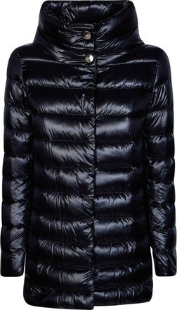 Herno Sofia Glossy High Collar Down Jacket